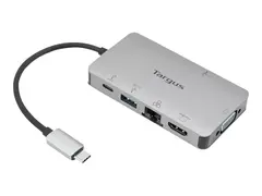 Targus - dokkingstasjon - USB-C 3.2 Gen 1 / Thunderbolt 3 VGA, HDMI - 1GbE