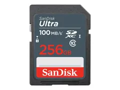 SanDisk Ultra - Flashminnekort - 256 GB - UHS Class 1 / Class10 SDXC UHS-I