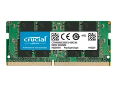 Crucial - DDR4 - modul - 8 GB - SO DIMM 260-pin 3200 MHz / PC4-25600 - ikke-bufret