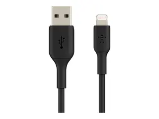 Belkin BOOST CHARGE - Lightning-kabel - Lightning hann til USB hann 1 m - svart (en pakke 2)