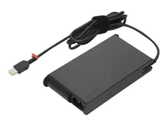 Lenovo ThinkPad 230W Slim AC Adapter (Slim-tip) Strømadapter - AC 90-265 V - 230 watt - svart - for ThinkPad P1 Gen 5; P15v Gen 2; P15v Gen 3; P17 Gen 2; T15p Gen 2; X1 Extreme Gen 5