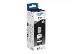 Epson 102 - 127 ml - svart - original blekkbeholder - for EcoTank ET-15000, 2750, 2751, 2756, 2850, 2851, 2856, 3850, 4750, 4850, 4856
