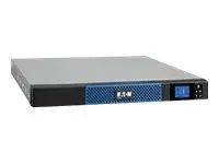 Eaton 5P 1550 Global Rackmount UPS (kan monteres i rack) - AC 200/208/220/230/240 V - 1100 watt - 1550 VA - RS-232, USB - utgangskontakter: 6 - 1U - svart, blå