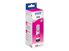 Epson 106 - 70 ml - magenta - original - blekkbeholder for EcoTank ET-7700, ET-7750, L7160, L7180; Expression Premium ET-7700, ET-7750