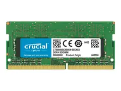 Crucial - DDR4 - modul - 16 GB SO DIMM 260-pin - 2666 MHz / PC4-21300 - ikke-bufret