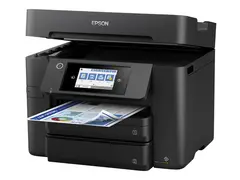 Epson WorkForce Pro WF-4830DTWF - Multifunksjonsskriver farge - ink-jet - A4/Legal (medie) - opp til 25 spm (trykking) - 500 ark - USB 2.0, LAN, Wi-Fi(n), USB-vert, NFC