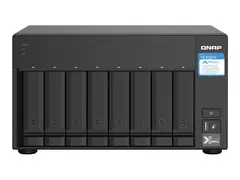QNAP TS-832PX-4G - NAS-server - 8 br&#248;nner SATA 6Gb/s - RAID 0, 1, 5, 6, 10, 50, 60, JBOD - RAM 4 GB - Gigabit Ethernet / 2.5 Gigabit Ethernet / 10 Gigabit Ethernet - iSCSI st&#248;tte
