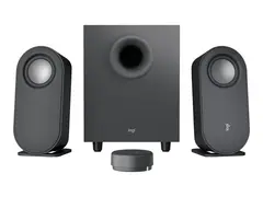 Logitech Z407 - Android Edition - h&#248;yttalersystem for PC - 2,1 kanaler - tr&#229;dl&#248;s - Bluetooth - USB - 40 watt (Total) - grafittgr&#229;