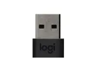 Logitech Logi Zone Wired USB-A Adapter - USB-adapter USB-type A (hann) til 24 pin USB-C (hunn) - grafitt - for Zone Wired MSFT Teams