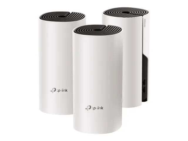 TP-Link Deco P9 - Wi-Fi-system (3 rutere) inntil 6000 kvadratfot - 1GbE - Wi-Fi 5 - Bluetooth - Dobbeltbånd 