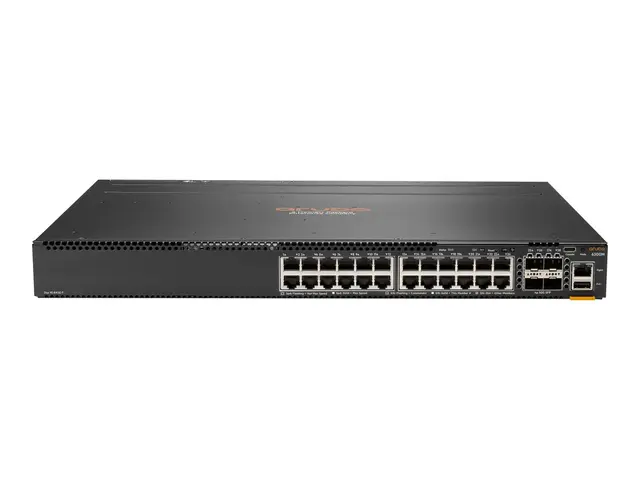 HPE Aruba 6300F - Switch - L3 - Styrt - 24 x 10/100/1000 + 4 x 1 G...
