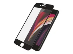 PanzerGlass Case Friendly - Skjermbeskyttelse for mobiltelefon glass - rammefarge svart - for Apple iPhone 6, 6s, 7, 8, SE (2nd generation)