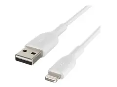 Belkin BOOST CHARGE - Lightning-kabel - Lightning hann til USB hann 2 m - hvit