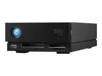 LaCie 1big Dock SSD Pro STHW4000800 - Harddiskarray 4 TB - 1 br&#248;nner - SSD 4 TB x 1 - Thunderbolt 3, USB 3.1 (ekstern) - med 5-&#229;rs Rescue Data Recovery Service Plan