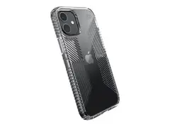 Speck Presidio Perfect-Clear with Grips - Baksidedeksel for mobiltelefon blank - for Apple iPhone 12 mini