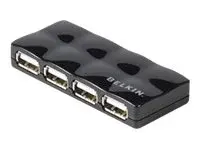Belkin Hi-Speed USB 2.0 4-Port Mobile Hub Hub - stasjonær