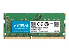 Crucial - DDR4 - modul - 32 GB SO DIMM 260-pin - 2666 MHz / PC4-21300 - ikke-bufret