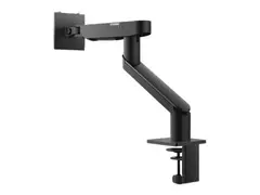 Dell Single Monitor Arm - MSA20 - Monteringssett justerbar arm - for LCD-skjerm - metall - svart - skjermst&#248;rrelse: 19&quot;-40&quot; - monteringsgrensesnitt: 100 x 100 mm - skrivebordsmonterbar