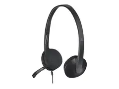 Logitech USB Headset H340 - Hodesett on-ear - kablet