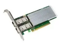 Intel Ethernet Network Adapter E810-CQDA2 Nettverksadapter - PCIe 4.0 x16 lav profil - QSFP28 x 2