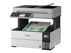 Epson EcoTank ET-5150 - Multifunksjonsskriver farge - ink-jet - A4/Legal (medie) - opp til 17.5 spm (trykking) - 250 ark - USB, LAN, Wi-Fi