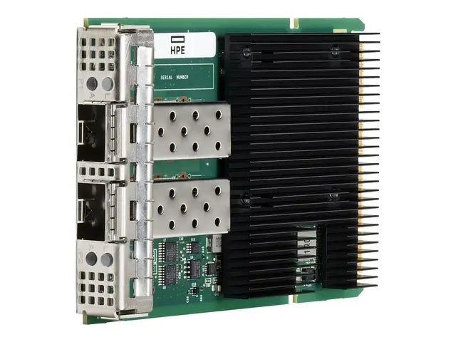 Broadcom BCM57414 - Nettverksadapter - OCP 3.0 Gigabit Ethernet / 10Gb Ethernet / 25Gb Ethernet SFP28 x 2 - for ProLiant DL325 Gen10, DL345 Gen10, DL360 Gen10, DL380 Gen10, DX360 Gen10, XL220n Gen10 