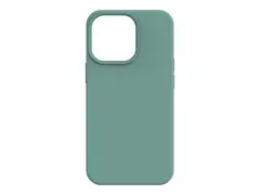 KEY Original - Baksidedeksel for mobiltelefon MagSafe-samsvar - væskesilikon, 50 % resirkulert plast, hard polykarbonat - olivengrønn - 6.1" - for Apple iPhone 13 Pro