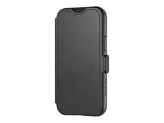 Tech21 Evo Wallet - Lommebok for mobiltelefon svart - for Apple iPhone 13 mini