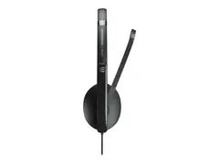 EPOS ADAPT 130 USB-C II - Hodesett on-ear - kablet - USB-C - svart - Optimert for UC
