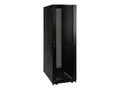 Eaton Tripp Lite Series 42U Rack Enclosure Server Cabinet Knock-Down w/ Doors &amp; Sides Rack skap - svart - 42U - 19&quot;