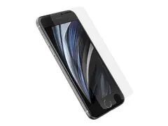 OtterBox Alpha Glass - Skjermbeskyttelse for mobiltelefon antimikrobiell - glass - for Apple iPhone 6, 6s, 7, 8, SE (2nd generation), SE (3rd generation)