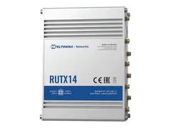 Teltonika RUTX14 - Tr&#229;dl&#248;s ruter - WWAN 5-port svitsj 1GbE - Wi-Fi 5 - Dobbeltb&#229;nd - 3G