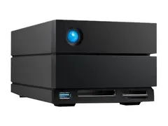 LaCie 2big Dock STLG32000400 - Harddiskarray 32 TB - 2 br&#248;nner (SATA-600) - HDD 16 TB x 2 - Thunderbolt 4, USB 3.2 Gen 2 (ekstern) - med 5-&#229;rs Rescue Data Recovery Service Plan