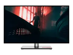 Lenovo ThinkVision P27h-30 - LED-skjerm - 27&quot; 2560 x 1440 QHD @ 60 Hz - IPS - 350 cd/m&#178; - 1000:1 - 4 ms - HDMI, DisplayPort, USB-C - ravnsort