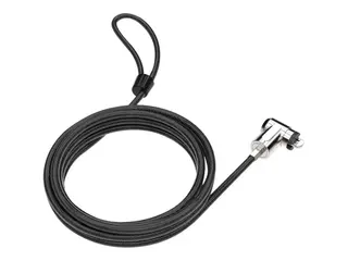 Compulocks T-bar Security Keyed Cable Lock Sikkerhetskabellås - hvit - 1.83 m - for Compulocks iPad 10.2-inch; Maclocks Rise Freedom Enclosed Rolling Kiosk