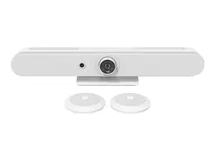 Logitech Rally Bar Mini - Videokonferanseinnretning Zoom Certified, Certified for Microsoft Teams - hvit