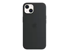 Apple - Baksidedeksel for mobiltelefon med MagSafe - silikon - midnatt - for iPhone 13