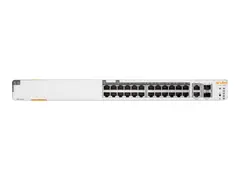 HPE Aruba Instant On 1960 24G 20p Class4 4p Class6 PoE 2XGT 2SFP+ 370W Switch Switch - L3 Lite - Styrt - 24 x 10/100/1000 + 2 x 10 Gigabit SFP+ + 2 x 100/1000/10GBase-T - rackmonterbar - PoE (370 W)