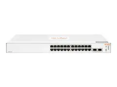 HPE Aruba Instant On 1830 24G 2SFP Switch Switch - smart - 24 x 10/100/1000 + 2 x Gigabit SFP - stasjonær, rackmonterbar