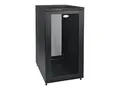 Eaton Tripp Lite Series 24U Rack Enclosure Server Cabinet 33&quot; Deep w/ Doors &amp; Sides Rack skap - svart - 24U - 19&quot;