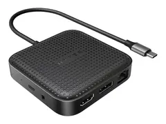 HyperDrive Mobile Dock - dokkingstasjon USB4 - HDMI, DP - 1GbE
