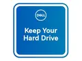 Dell 3 &#197;r Keep Your Hard Drive - utvidet serviceavtale 3 &#229;r