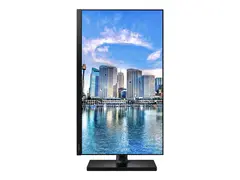 Samsung F24T450FQR - T45F Series - LED-skjerm 24&quot; - 1920 x 1080 Full HD (1080p) @ 75 Hz - IPS - 250 cd/m&#178; - 1000:1 - 5 ms - 2xHDMI, DisplayPort - svart