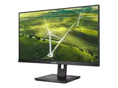 Philips B Line 242B1G - LED-skjerm 24&quot; - 1920 x 1080 Full HD (1080p) @ 75 Hz - IPS - 250 cd/m&#178; - 1000:1 - 4 ms - HDMI, DVI-D, VGA, DisplayPort - h&#248;yttalere - svart tekstur
