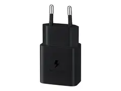 Samsung EP-T1510 - Strømadapter 15 watt - 2 A - PD (24 pin USB-C) - svart