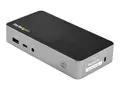 STARTECH.COM Dual HDMI Monitor USB-C Docking Station 60W Power Delivery Mac