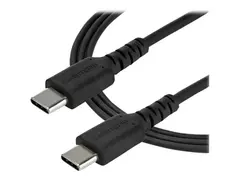 STARTECH 2M USB C CABLE BLACK HIGH QUALITY ARAMID FIBER