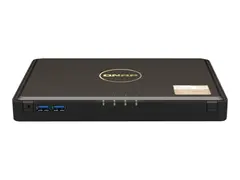 QNAP TBS-464 NASbook - NAS-server 4 br&#248;nner - RAID 0, 1, 5, 6, 10 - RAM 8 GB - 2.5 Gigabit Ethernet - iSCSI st&#248;tte