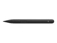 Microsoft Surface Slim Pen 2 - Aktiv stift 2 knapper - Bluetooth 5.0 - matt svart - demo, kommersiell - for Microsoft Surface Hub 2S, Laptop Studio, Pro 8, Pro 9, Pro X, Studio 2; Surface Duo 2
