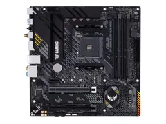 ASUS TUF GAMING B550M-PLUS WIFI II - Hovedkort micro ATX - Socket AM4 - AMD B550 Chipset - USB-C Gen2, USB 3.2 Gen 1, USB 3.2 Gen 2 - 2.5 Gigabit LAN, Wi-Fi 6, Bluetooth - innbygd grafikk (CPU kreves) - HD-lyd (8-kanalers)
